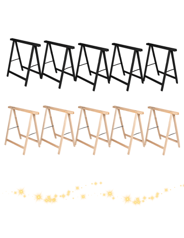 Kobyłka- drewniany koziołek - Zestaw do zrobienia GWIAZDY gwiazda z koziołków drewniana OZDOBA koziołek - produkt 4