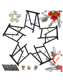 Zestaw na GWIAZDĘ gwiazda z koziołków CZARNY IMPREGNAT OZDOBA koziołek ECO