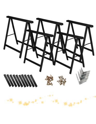 Zestaw na GWIAZDĘ gwiazda z koziołków CZARNY IMPREGNAT OZDOBA koziołek ECO - product 2