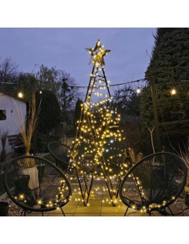 Kobyłka- drewniany koziołek - KOZIOŁKI na CHOINKĘ drewnianą zestaw do CHOINKI mocowania koziołek 6szt EKO - product 5