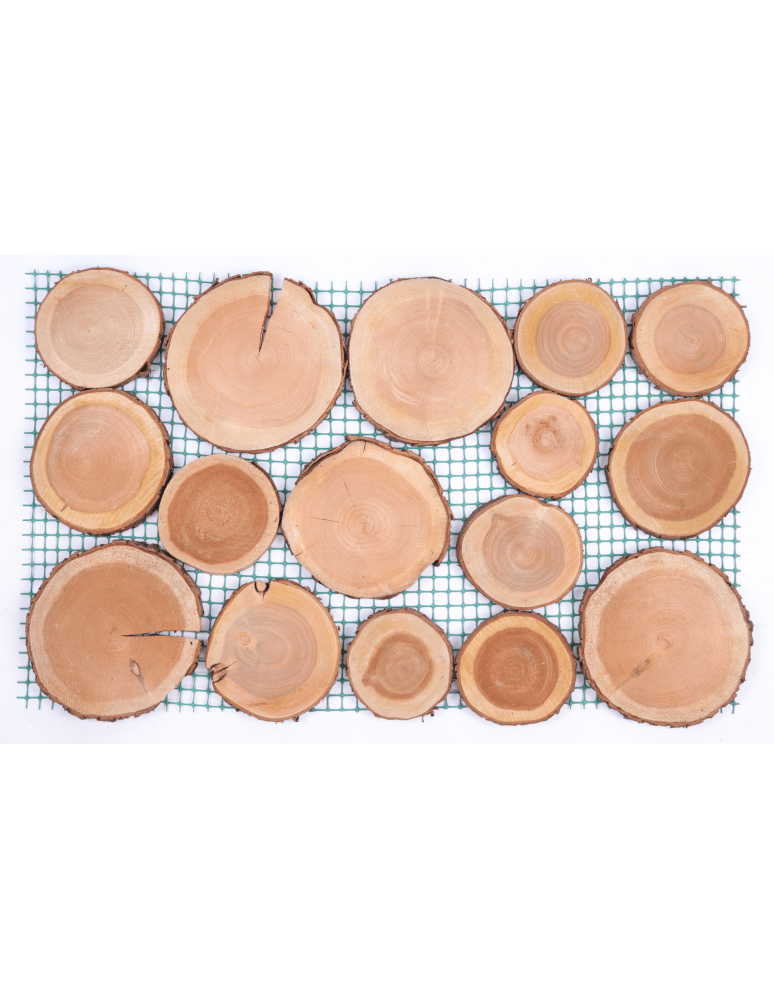 Ścieżki Ogrodowe - Ścieżka ogrodowa 80x50 cm chodnik plastry drewna czeremcha ścieżki EKO - product b2b.wamar.biz 2