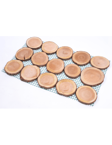 Ścieżki Ogrodowe - 8xŚcieżka ogrodowa 80x50 cm chodnik plastry drewna czeremcha ścieżki EKO - produkt 6