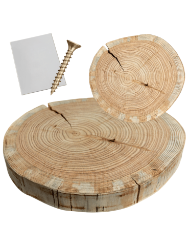 Zestaw DIY do samodzielnego wykonania TACA OBROTOWA MODRZEW 30-35cm PATERA - product 2