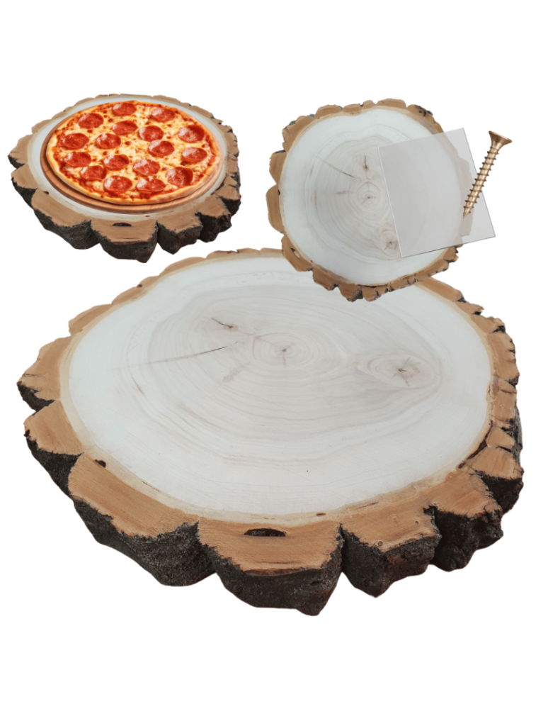 Tace Obrotowe - Zestaw DIY do samodzielnego wykonania TACA OBROTOWA TOPOLA 30-35cm PATERA - product b2b.wamar.biz 1