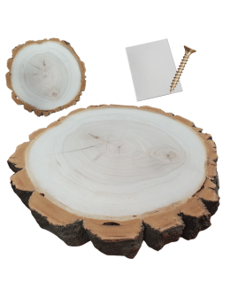 Zestaw DIY do samodzielnego wykonania TACA OBROTOWA TOPOLA 30-35cm PATERA - product 2