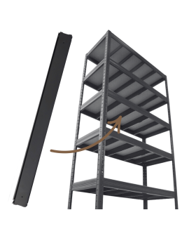 Wzmocnienie pod półkę do regału metalowego Helios 60 cm od 175 do 400kg/pół