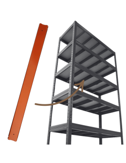 Wzmocnienie pod półkę do regału metalowego Helios 35 cm od 175 do 400kg/pół