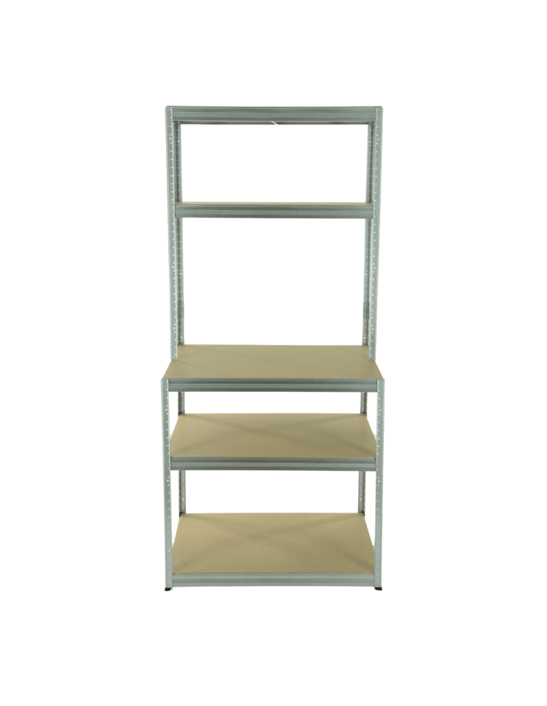 Metalowe stoły do warsztatu - Metalowy regał warsztatowy stół garażowy roboczy 196x90x60 cm 275 kg HDF - product b2b.wamar.biz 6