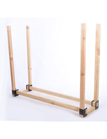 Art. Ogrodowe - Stojak na drewno kominkowe wiata na drzewo opałowe drewutnia 0,4 m3 EKO - product 3