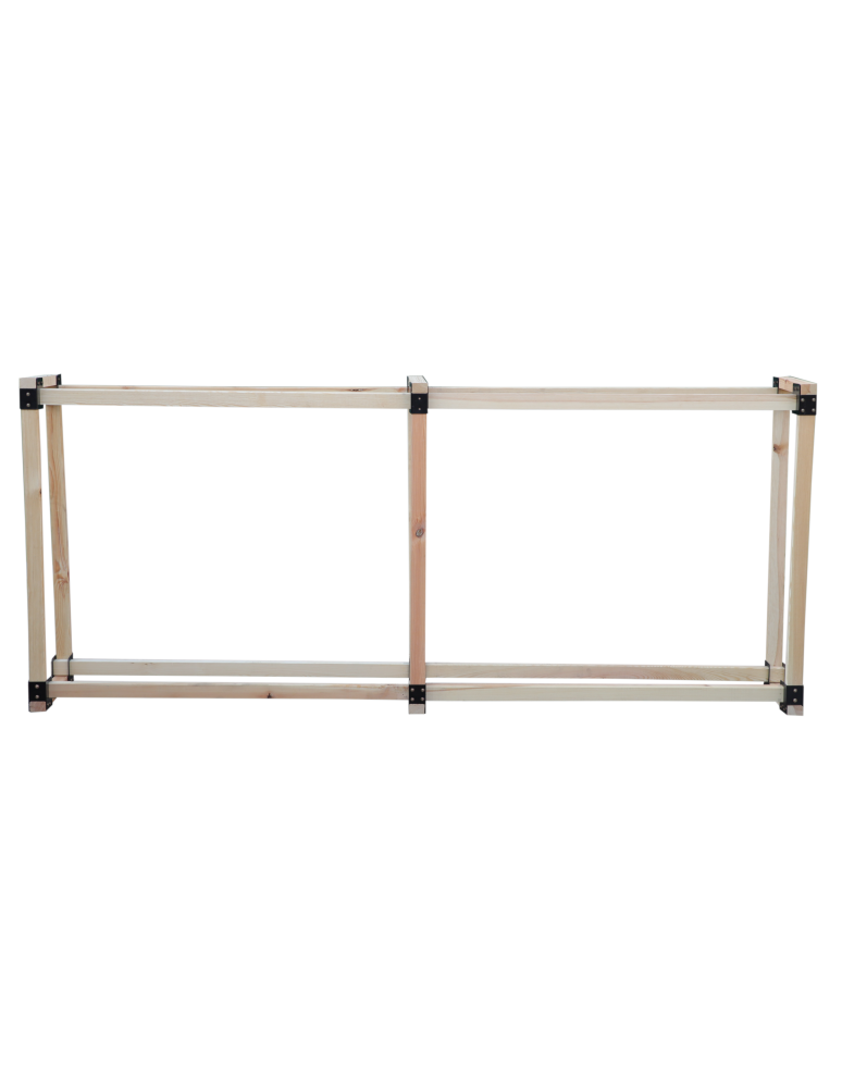 Art. Ogrodowe - Stojak na drewno kominkowe wiata na drzewo opałowe drewutnia 0,8 m3 EKO - product b2b.wamar.biz 5