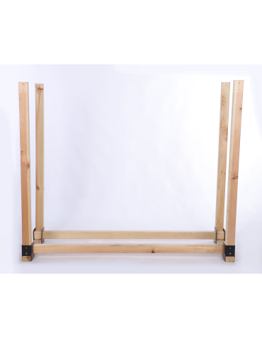 Art. Ogrodowe - Stojak na drewno kominkowe wiata na drzewo opałowe drewutnia 0,5 m3 EKO - product 4