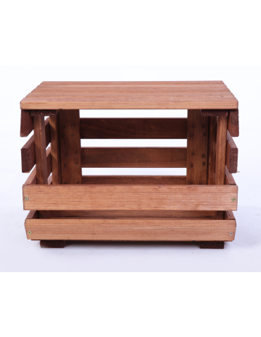 Na kółkach – skrzynie do owoców i warzyw RAWA - Pokrywa półka nakładka drewniana zamknięcie do regału na warzywa RAWA 37cm - produkt 6