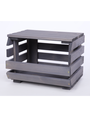 Na kółkach – skrzynie do owoców i warzyw RAWA - Pokrywa półka nakładka drewniana zamknięcie do regału na warzywa RAWA 37cm - product 3