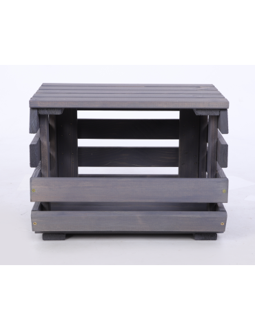 Na kółkach – skrzynie do owoców i warzyw RAWA - Pokrywa półka nakładka drewniana zamknięcie do regału na warzywa RAWA 37cm - product 4