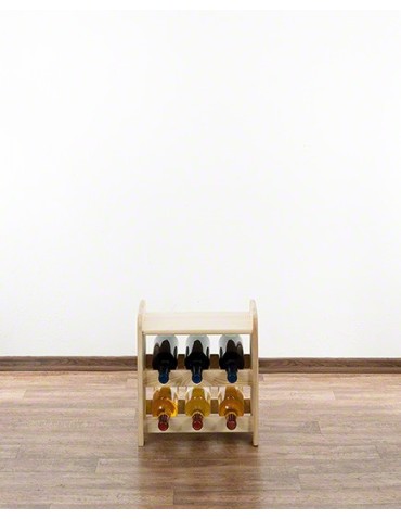 Regały do wina RW31 - Stojak na wino regał na wino półka na wino butelki szafka na alkohol 6but - product 4