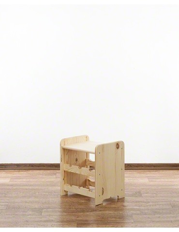 Regały do wina RW31 - Stojak na wino regał na wino półka na wino butelki szafka na alkohol 6but - product 5