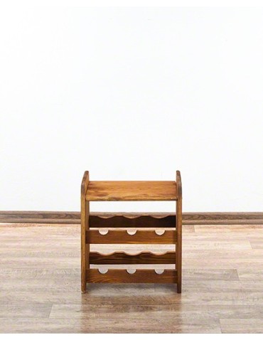 Regały do wina RW31 - Stojak na wino regał na wino półka na wino butelki szafka na alkohol 6but - product 6