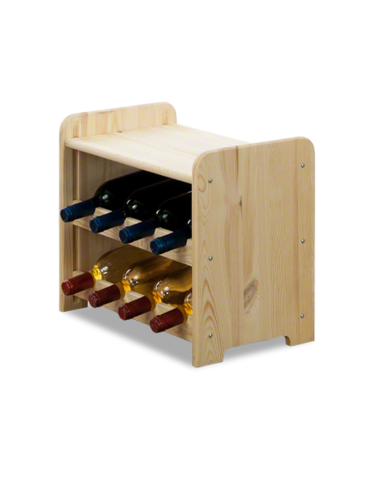 Stojak na wino regał na wino półka na wino butelki szafka na alkohol 8but - product 2
