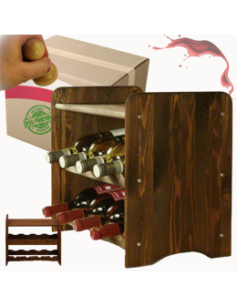 Stojak na wino regał na wino półka na wino butelki szafka na alkohol 8but