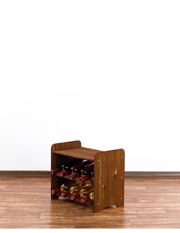 Regały do wina RW31 - Stojak na wino regał na wino półka na wino butelki szafka na alkohol 8but - product 3
