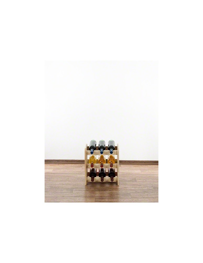 Regały do wina RW31 - Stojak na wino butelki napoje regał na wino butelki szafka na alkohol 9but - product b2b.wamar.biz 4