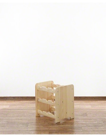 Regały do wina RW31 - Stojak na wino butelki napoje regał na wino butelki szafka na alkohol 9but - product 5