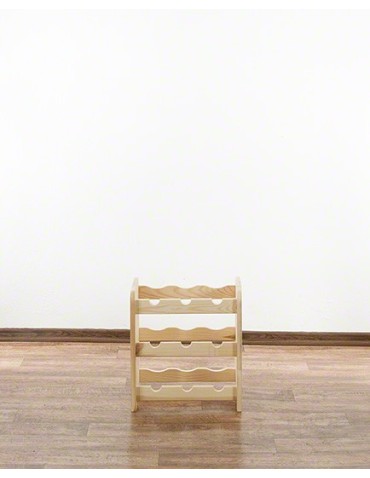 Regały do wina RW31 - Stojak na wino butelki napoje regał na wino butelki szafka na alkohol 9but - product 6