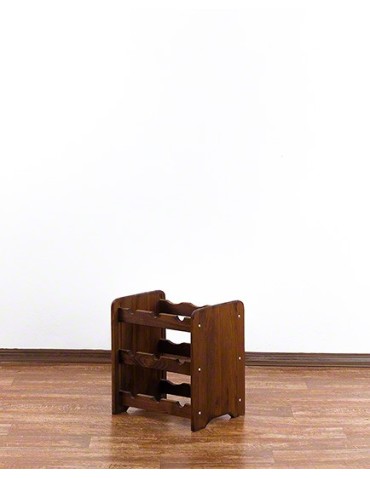 Regały do wina RW31 - Stojak na wino butelki napoje regał na wino butelki szafka na alkohol 9but - product 5