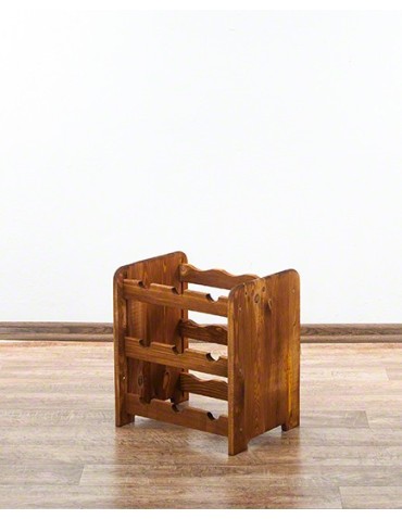 Regały do wina RW31 - Stojak na wino butelki napoje regał na wino butelki szafka na alkohol 9but - product 5