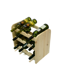 Stojak na wino butelki napoje regał na wino butelki szafka na alkohol 12but - product 2