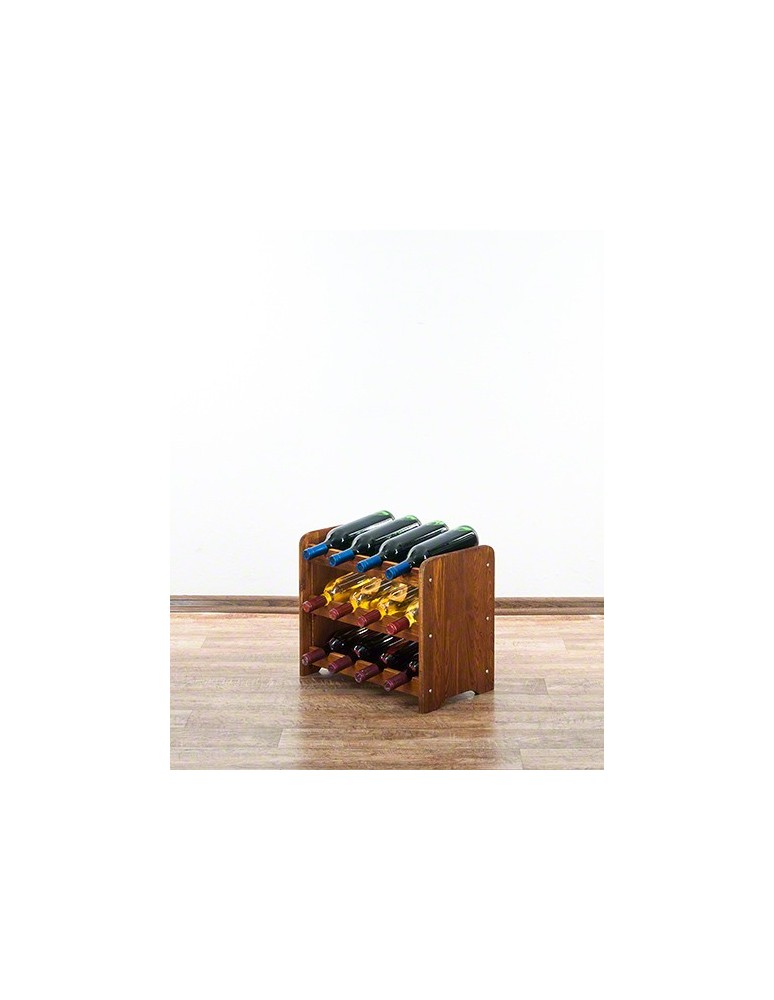 Regały do wina RW31 - Stojak na wino butelki napoje regał na wino butelki szafka na alkohol 12but - product b2b.wamar.biz 3