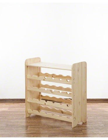 Regały do wina RW31 - Stojak na wino regał na wino półka na wino butelki szafka na alkohol 24but - product 5