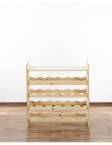 Regały do wina RW31 - Stojak na wino regał na wino półka na wino butelki szafka na alkohol 24but - product 6