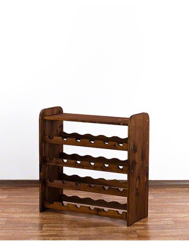 Regały do wina RW31 - Stojak na wino regał na wino półka na wino butelki szafka na alkohol 24but - product 5