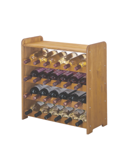 Stojak na wino regał na wino półka na wino butelki szafka na alkohol 24but - product 2
