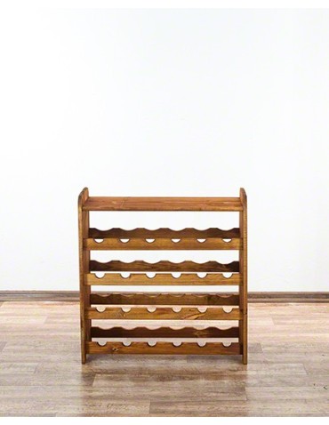 Regały do wina RW31 - Stojak na wino regał na wino półka na wino butelki szafka na alkohol 24but - product 6