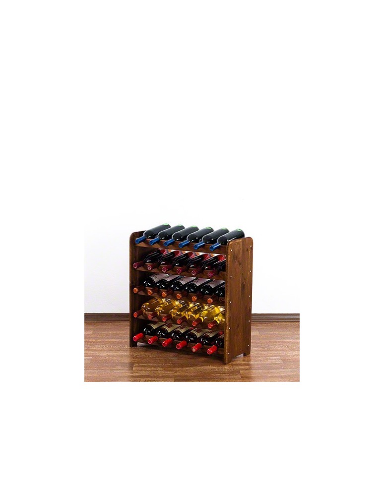 Regały do wina RW31 - Stojak na wino butelki napoje regał na wino butelki szafka na alkohol 30but - product b2b.wamar.biz 3