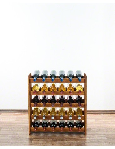 Regały do wina RW31 - Stojak na wino butelki napoje regał na wino butelki szafka na alkohol 30but - product 4