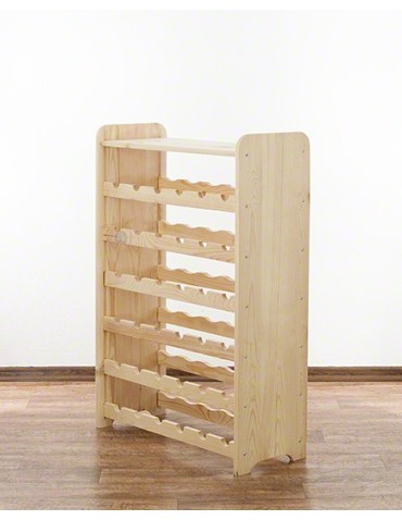 Regały do wina RW31 - Stojak na wino regał na wino półka na wino butelki szafka na alkohol 36but - product 5