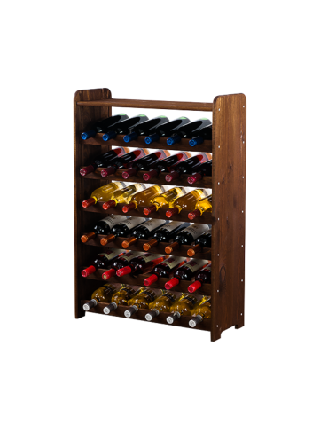 Stojak na wino regał na wino półka na wino butelki szafka na alkohol 36but - produkt 2