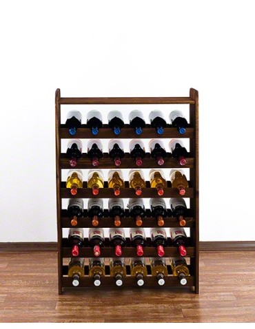 Regały do wina RW31 - Stojak na wino regał na wino półka na wino butelki szafka na alkohol 36but - produkt 4