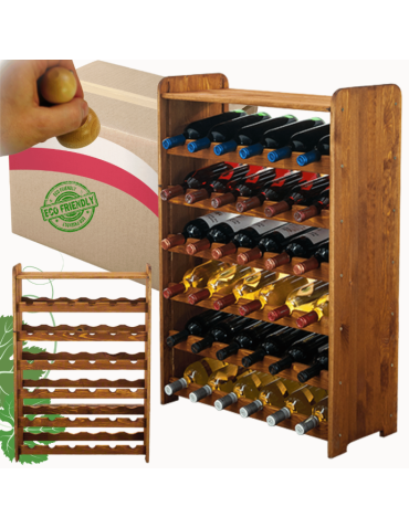 Stojak na wino regał na wino półka na wino butelki szafka na alkohol 36but