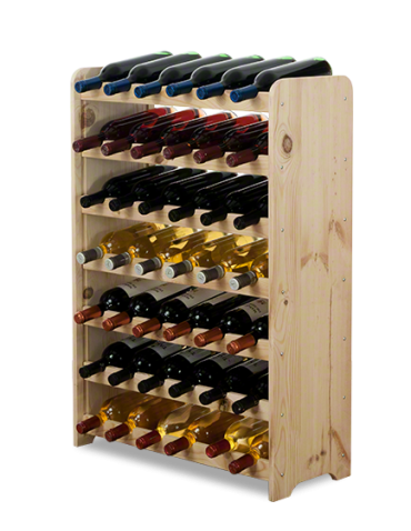 Stojak na wino butelki napoje regał na wino butelki szafka na alkohol 42but - product 2