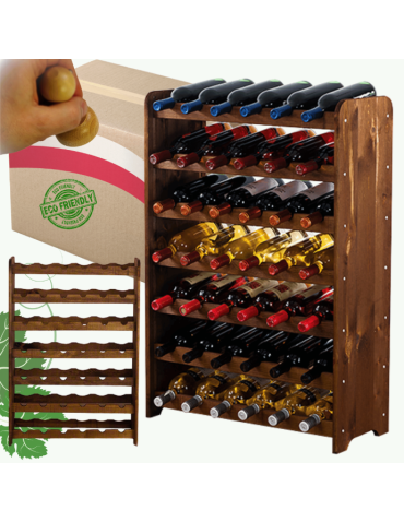 Stojak na wino butelki napoje regał na wino butelki szafka na alkohol 42but