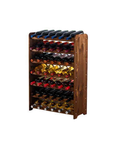 Stojak na wino butelki napoje regał na wino butelki szafka na alkohol 42but - product 2