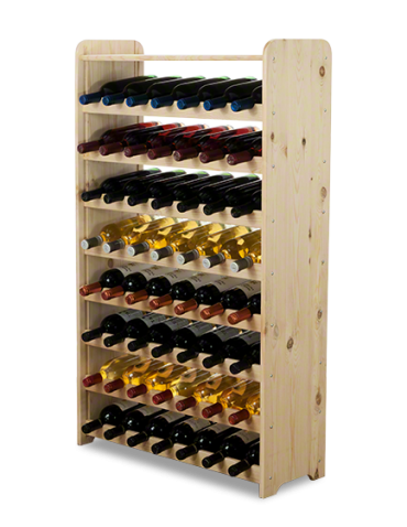Stojak na wino regał na wino półka na wino butelki szafka na alkohol 56but - product 2