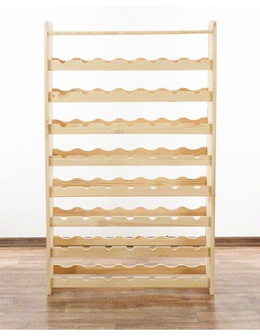 Regały do wina RW31 - Stojak na wino regał na wino półka na wino butelki szafka na alkohol 56but - product 6