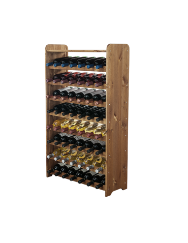 Stojak na wino regał na wino półka na wino butelki szafka na alkohol 56but - product 2