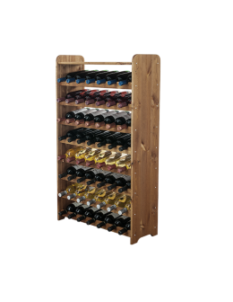 Stojak na wino regał na wino półka na wino butelki szafka na alkohol 56but - product 2