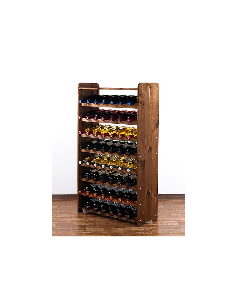 Regały do wina RW31 - Stojak na wino regał na wino półka na wino butelki szafka na alkohol 56but - product b2b.wamar.biz 3
